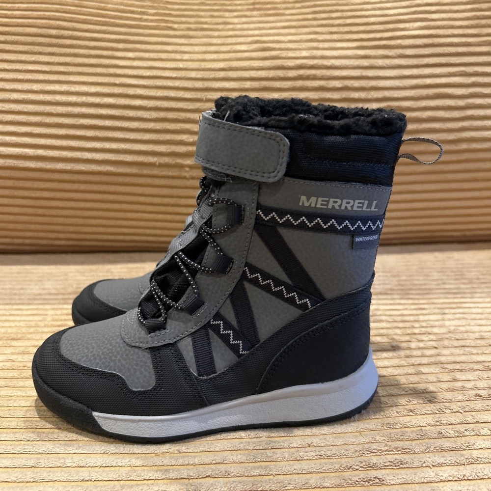 Merrell Kids Unisex Snow Crush 2.0 Jr. Waterproof Boot Size 11